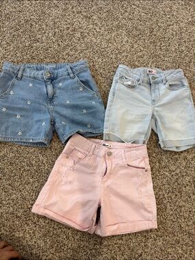 Girls denim Shorts bundle mixed brands size 10-12